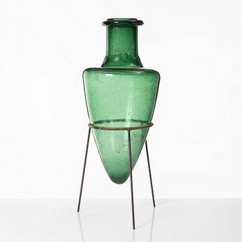 Markku Salo, skulptur, glas, "Amphora", Nuutajärvi Notsjö, 1989.