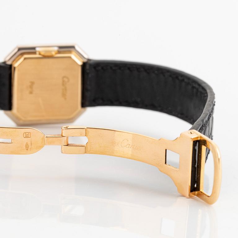 Cartier, Ceinture, armbandsur, 24 mm x 20 (24,5) mm.