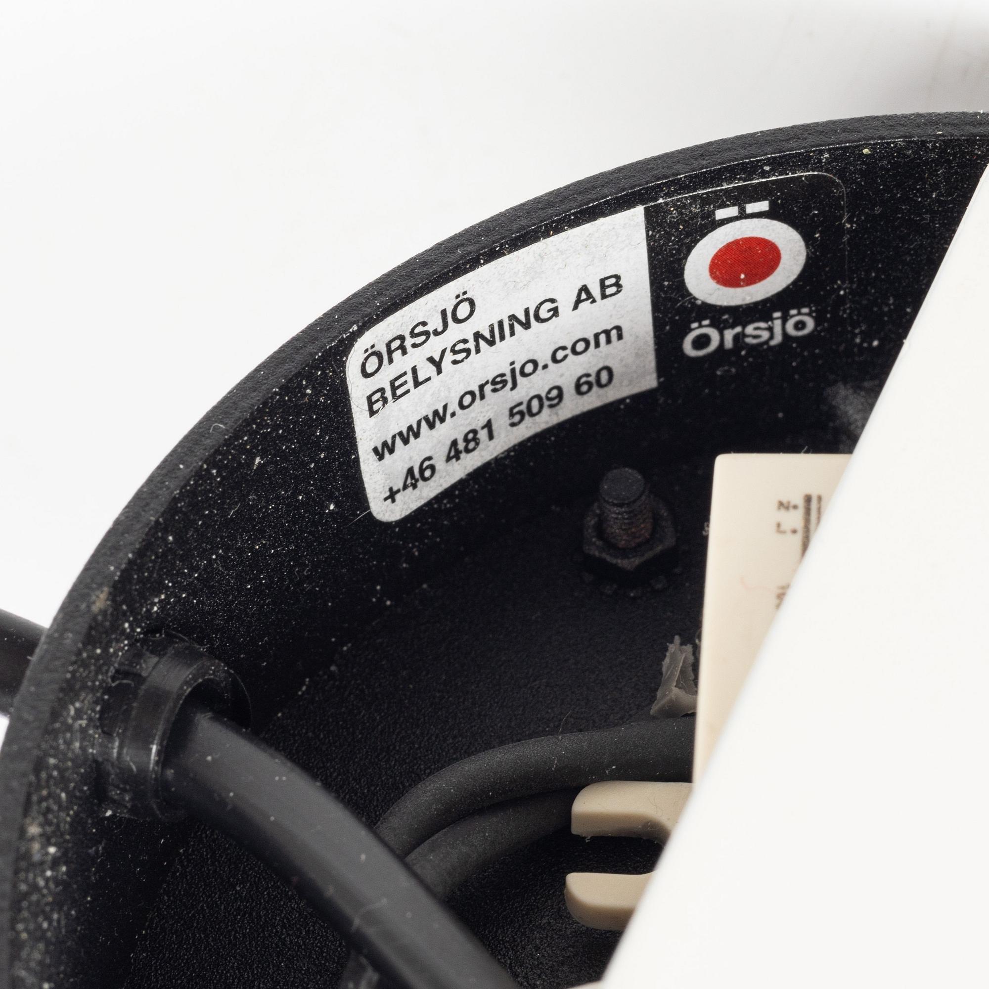 Sänglampor, ett par, "Talk", Marge Arkitekter för Örsjö Belysning.