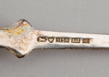 BESTICK, 8 delar, silver, Finland. Vikt ca 339 g.