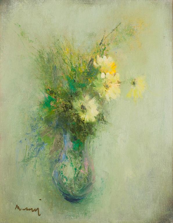 Elvi Maarni, Flowers in vase.