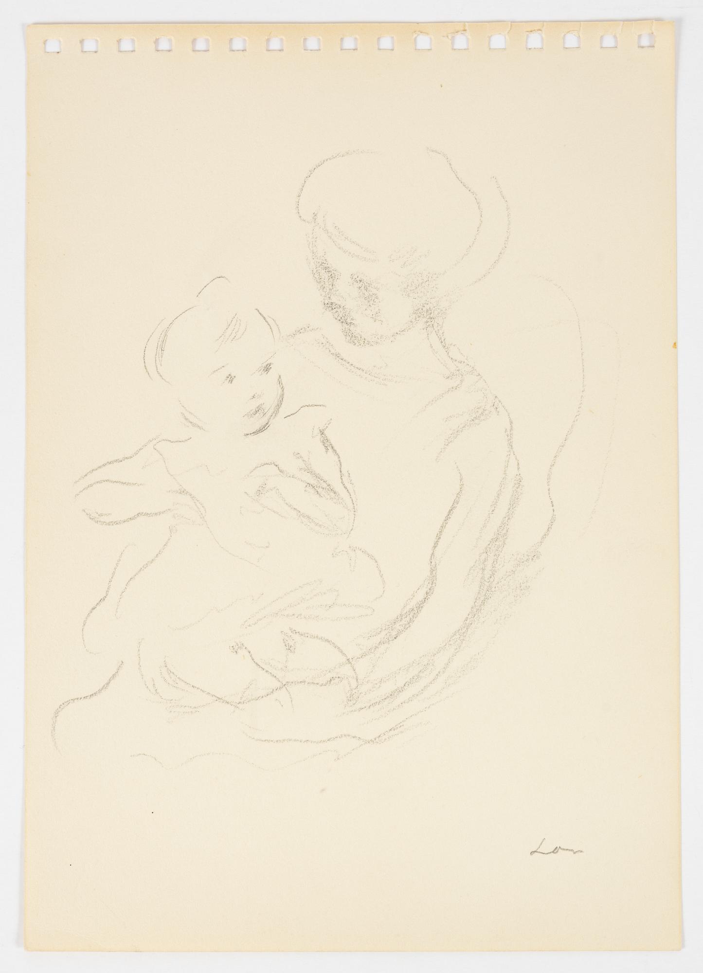 Lotte Laserstein, Mor och barn.