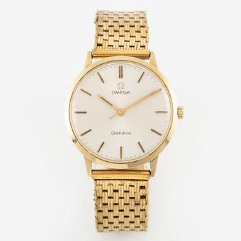 Omega, Genève, wristwatch, 33 mm.