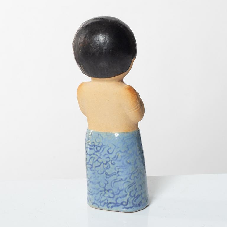 Lisa Larson, figurines, 8 pcs, "Children of the World", Gustavsberg.