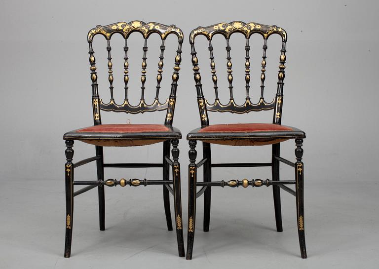 STOLAR, ett par, sekelskiftet 1800/1900.