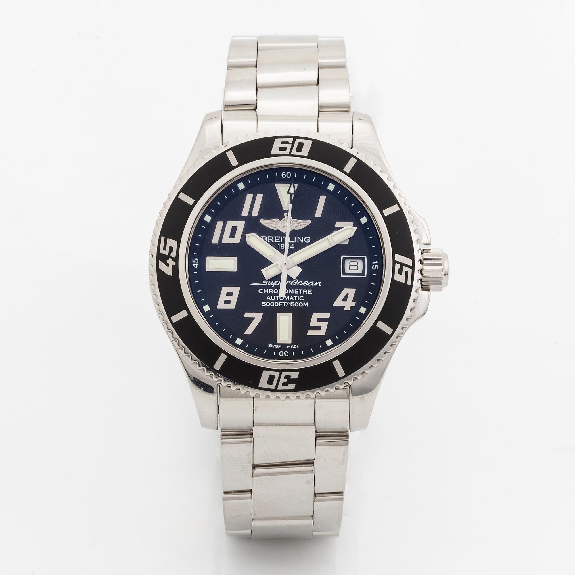 Breitling, SuperOcean 42, wristwatch, 42 mm.