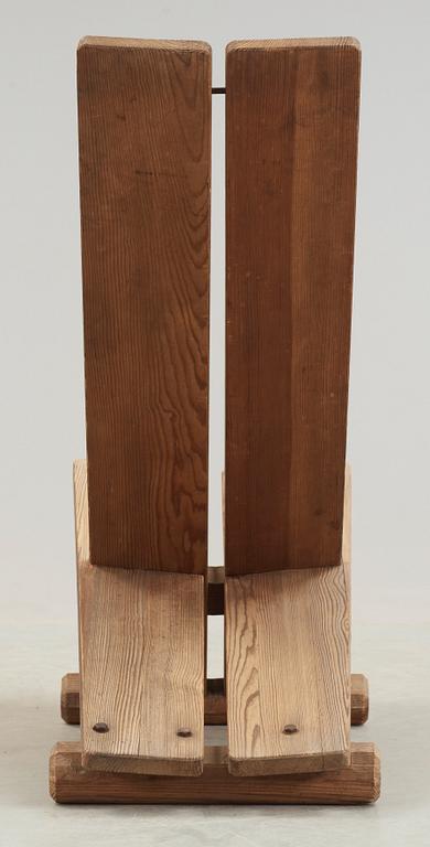 An Axel Einar Hjorth 'Utö' pine easy chair, Nordiska Kompaniet, 1930's.