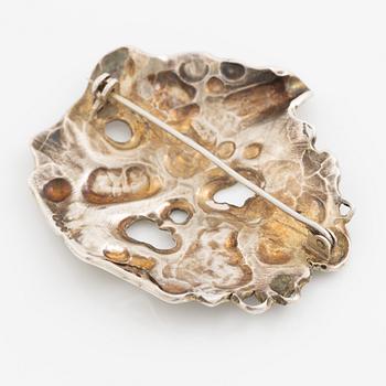 Olle Ohlsson, en brosch, silver, Stockholm 1969.
