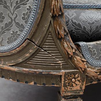 SOFFA, gustaviansk stil, 1900-talets första hälft.