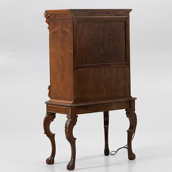 Bar cabinet, Baroque style, probably Gärsnäs, 1950s–60s.
