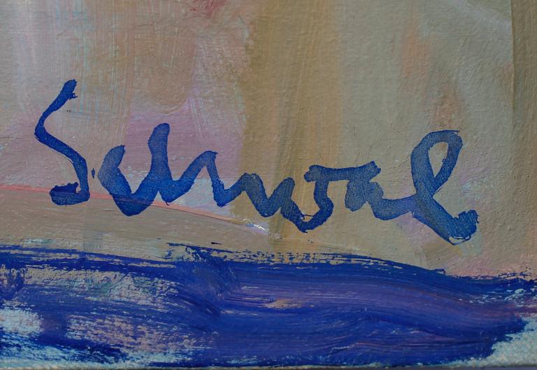 EIGIL SCHWAB, olja på duk. Sign.