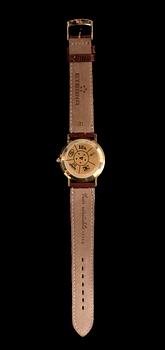 ARMBANDSUR, herr 18k guld, Eterna, quartz.