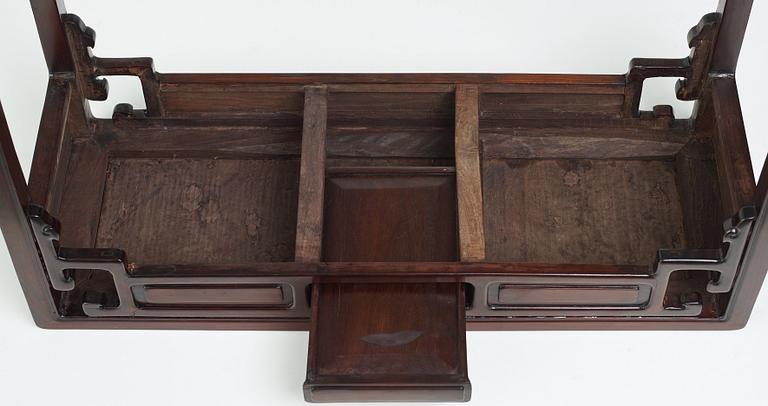 A Chinese wooden altar table, presumably first half of the 20th Century.