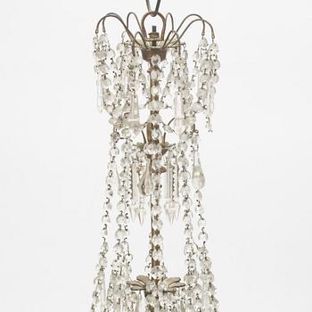 A chandelier, late 19th Century.