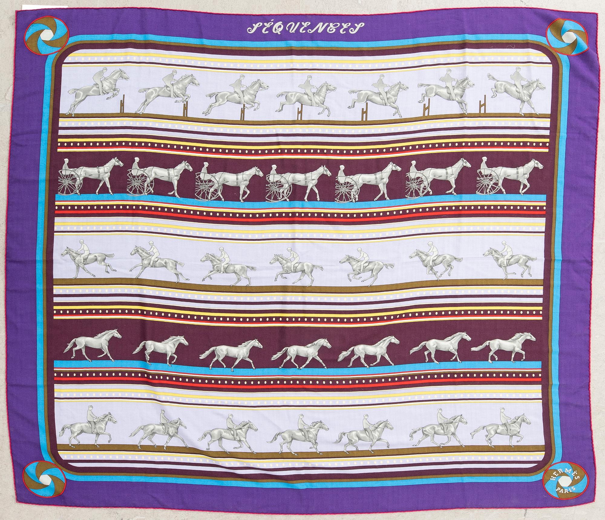 Hermes sjal "Sequences" 2010.