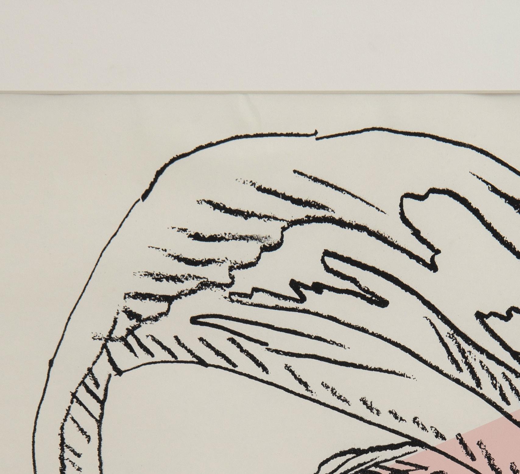 Andy Warhol, färgserigrafi 1978.