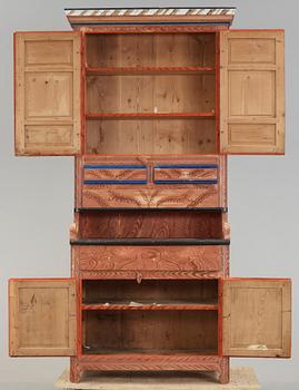 SKÅP, allmoge, Norrbotten, 1800-tal.