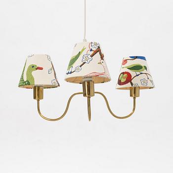 Josef Frank, a model 2479 ceiling lamp, Firma Svenskt Tenn, Sweden.