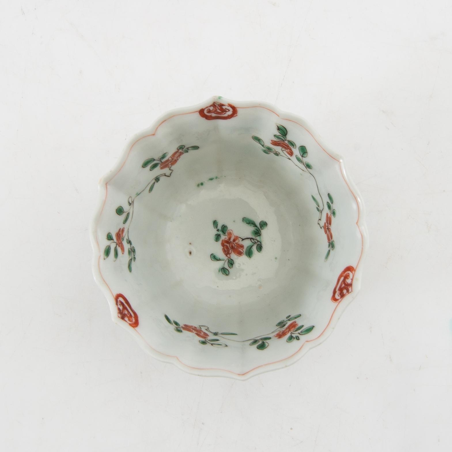 Kopp Kina Qingdynastin, Kangxi (1662-1722) porslin.