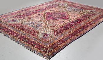 Matto, semi-antique Kerman, ca 457,5 x 317 cm.