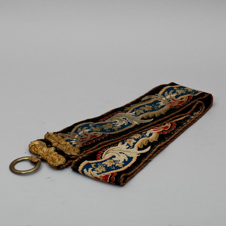 SPJÄLLBAND, nyrokoko, 1800-talets mitt.