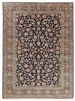 Carpet, Keshan, approx. 340 x 240 cm.
