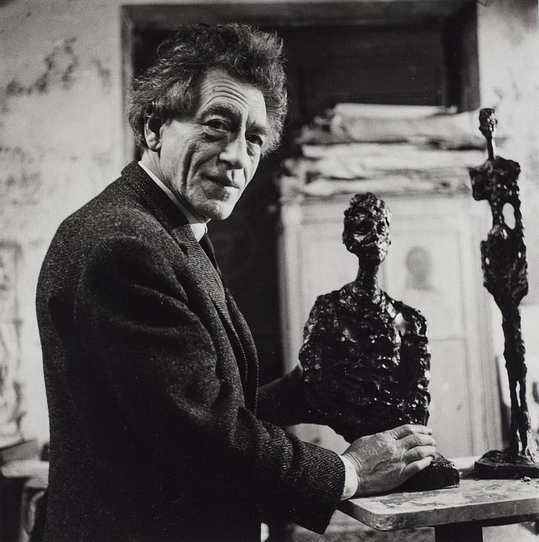 Gisèle Freund, "Giacometti", 1964.