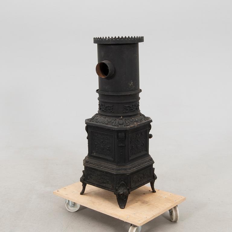 Fireplace, circa 1900 cast iron.