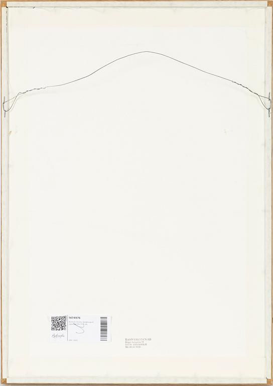 Herbert Gentry, färglitografi, signerad 145/150.