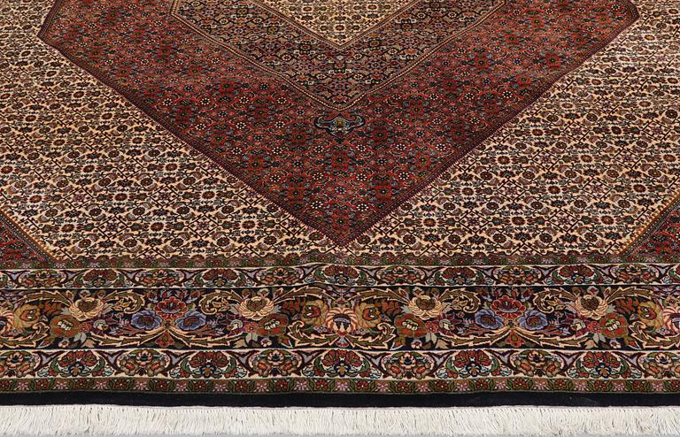 A Bidjar so-called Takab carpet, 348 x 305 cm.