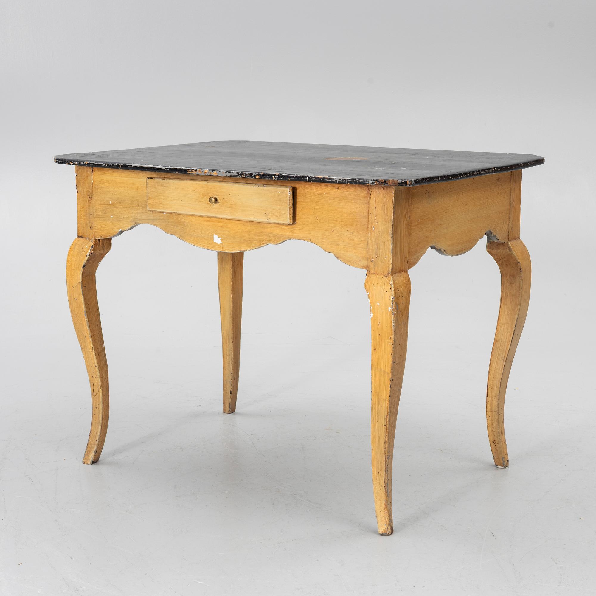 Skrivbord, rokokostil, 1700/1800-tal.