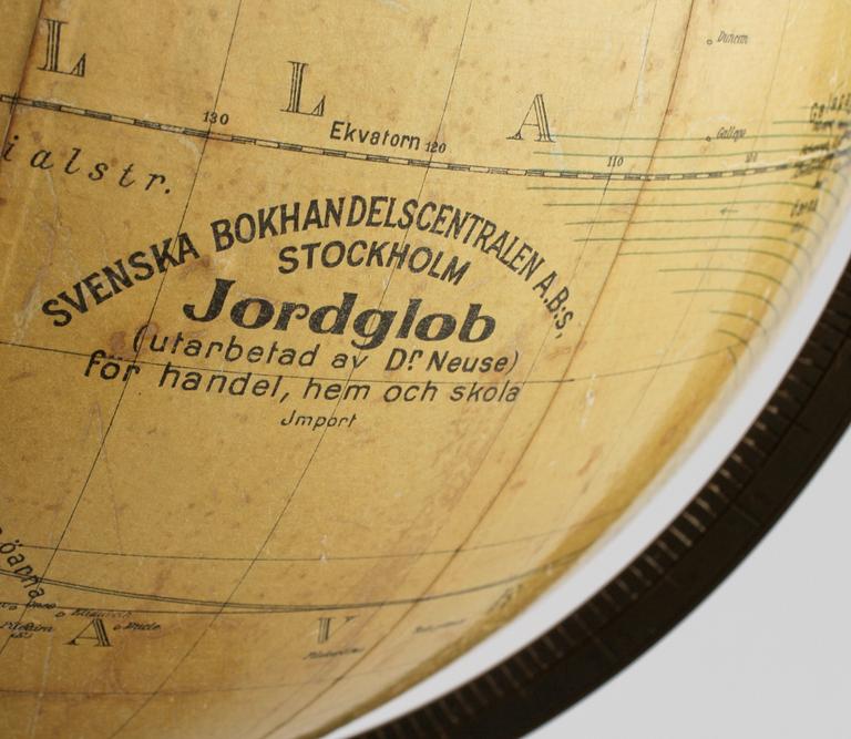 JORDGLOB, Svenska Bokhandelscentralen, 1900-talets första hälft.