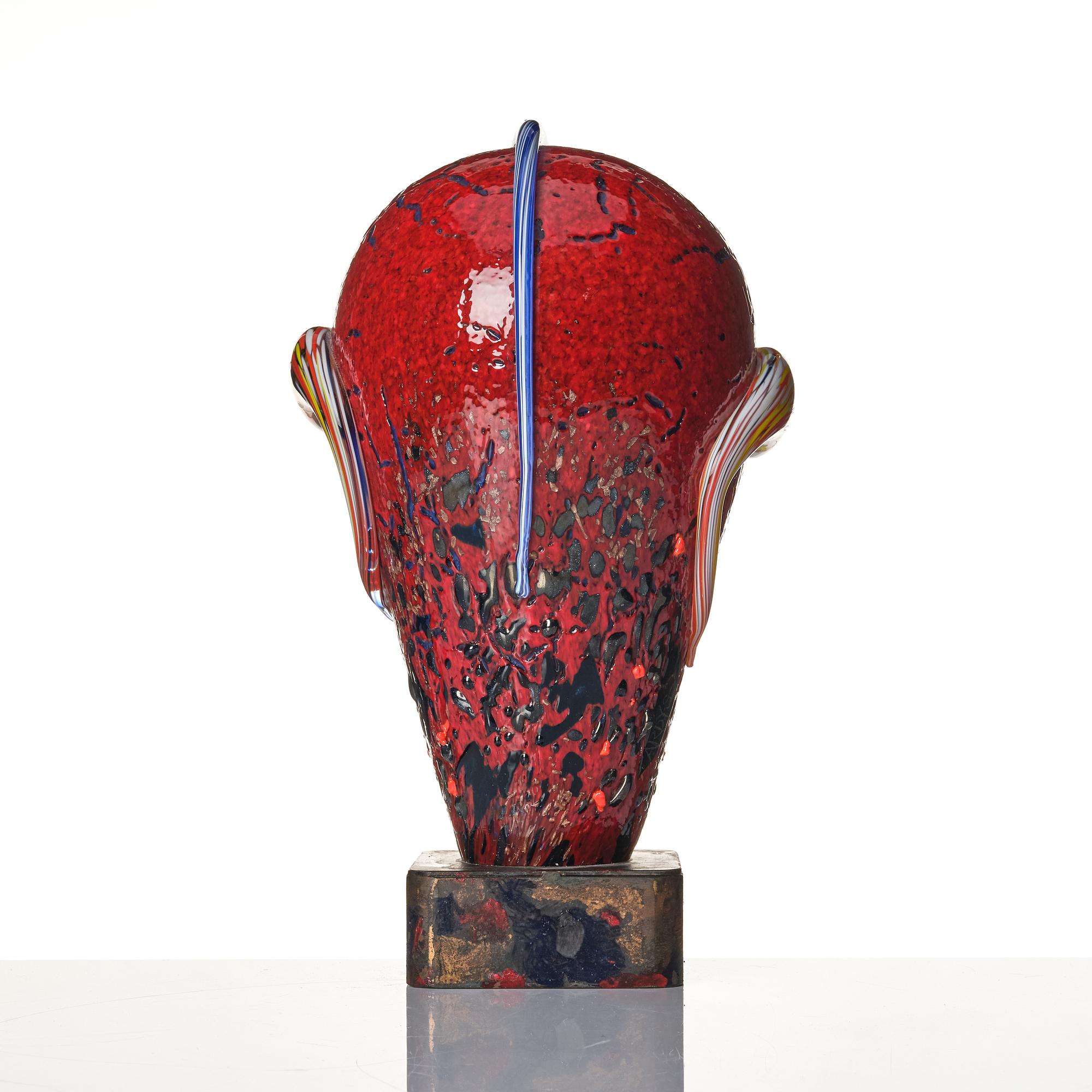 Ardy Strüwer, glasskulptur "Sunset Dreambird", ca 2009.