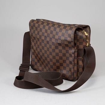 LOUIS VUITTON, a 'Naviglio' Damier Ebene bag.