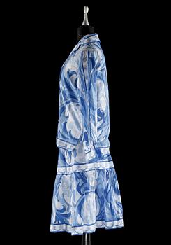 EMILIO PUCCI, blus och kjol.