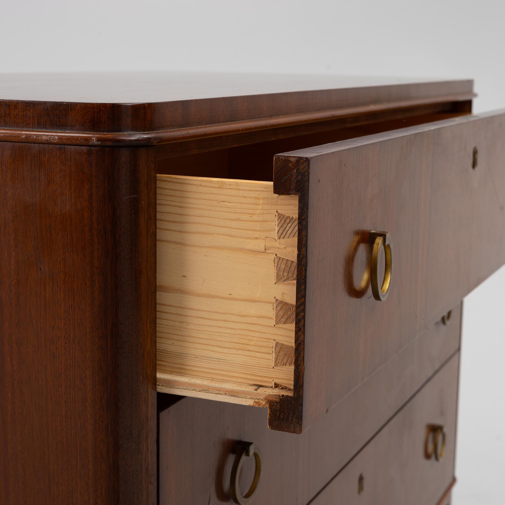 Chest of drawers, 1940s.