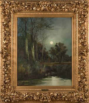 Karl Kaufmann, oil on canvas, signed Th.Walter.