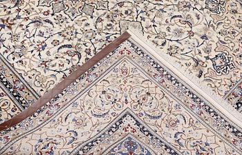 Matta, Nain, part silk, 285 x 197 cm.