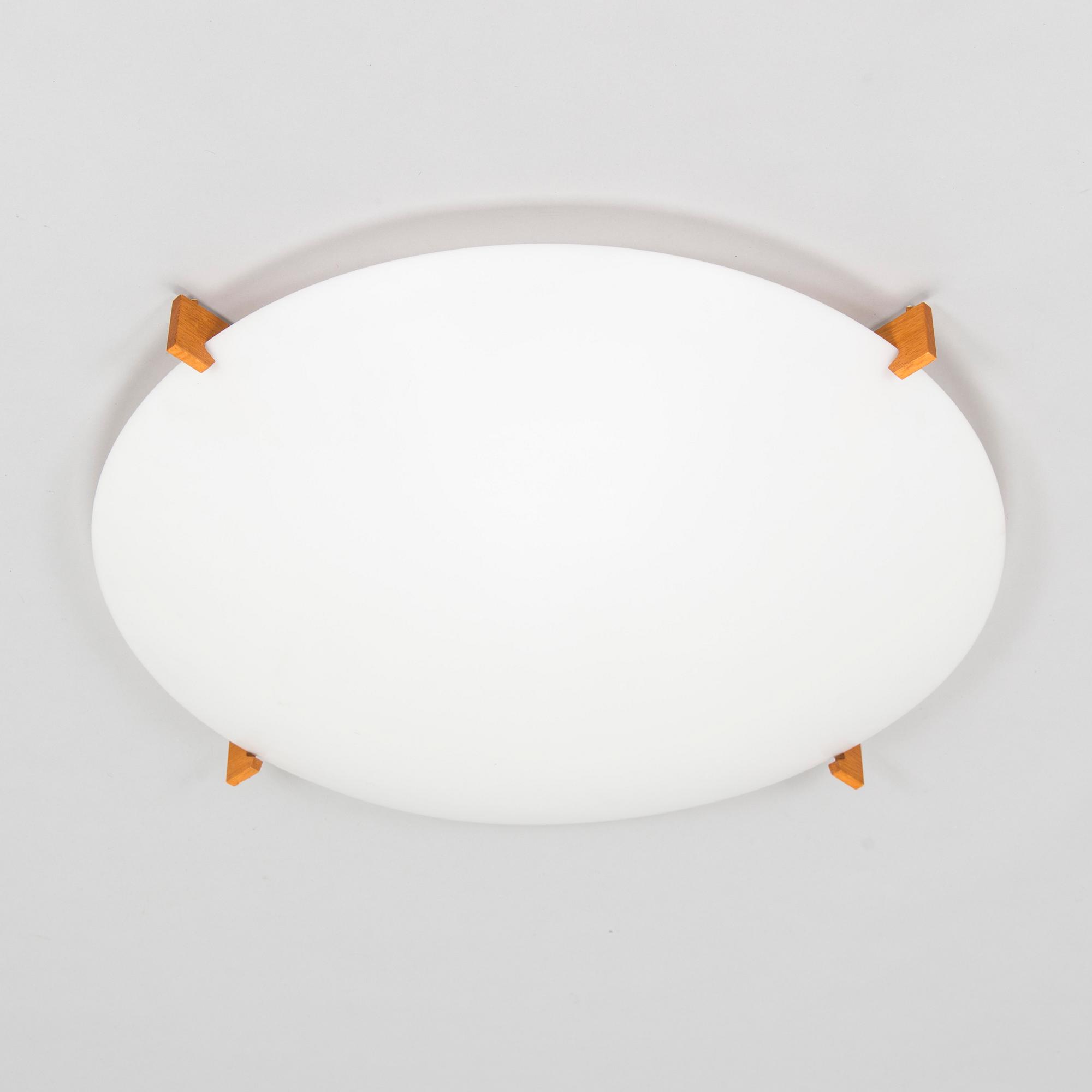 Uno & Östen Kristiansson, taklampa / plafond, "Plafo", Luxus, modellen formgiven 1960.