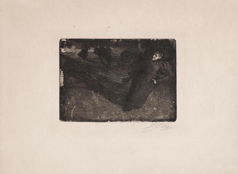 Anders Zorn, På isen.
