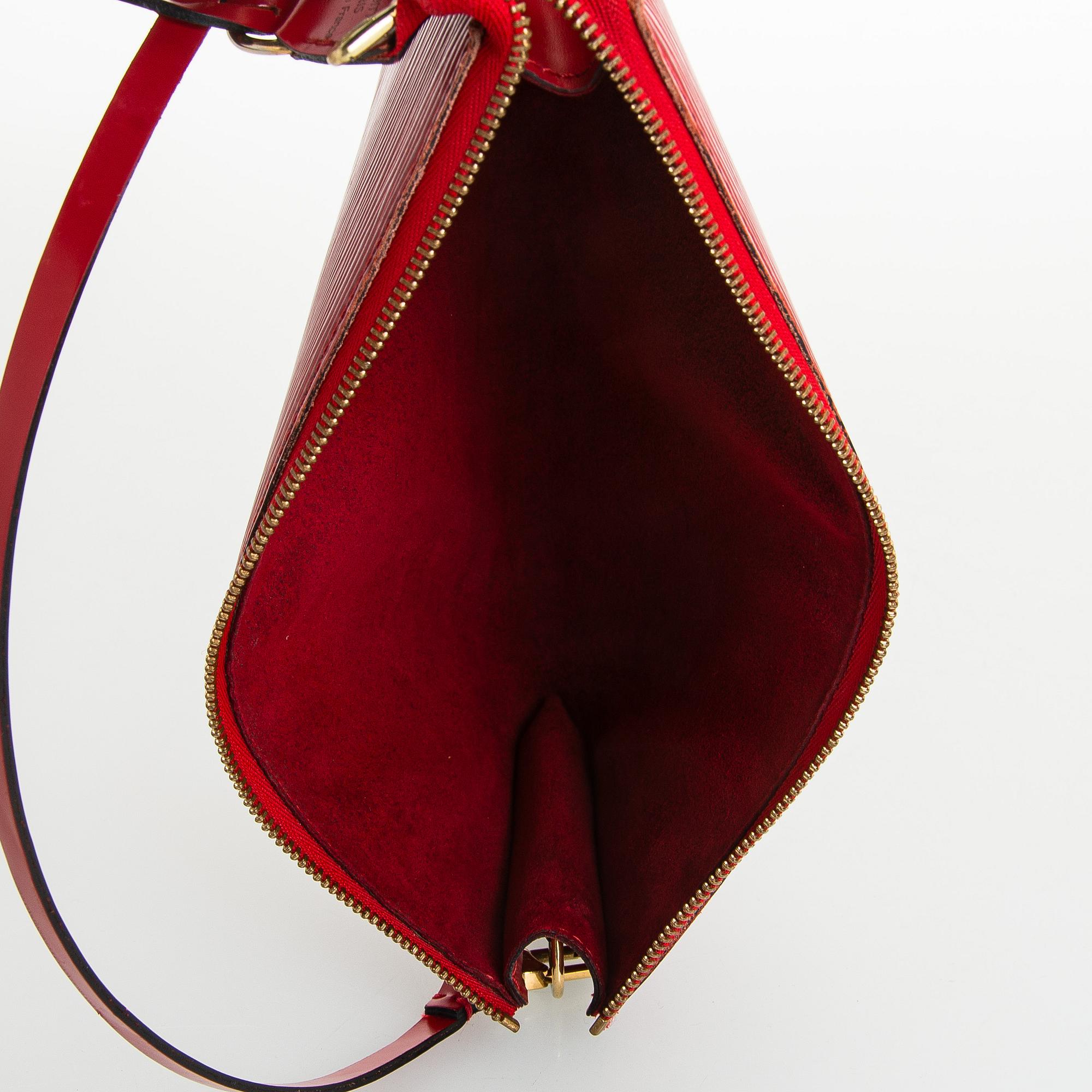 Louis Vuitton, an Epi leather 'Pochette' bag.