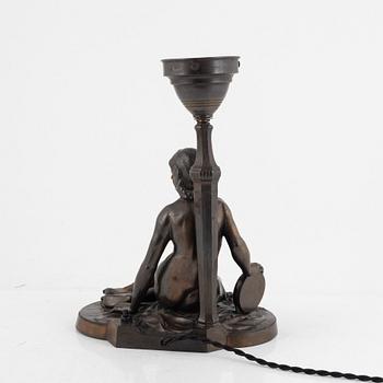 Table lamp, first half of the 20th century.