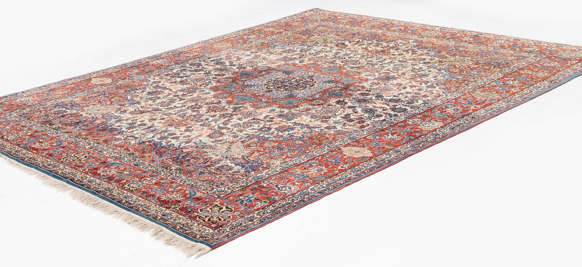 Matta, semiantik Isfahan, ca 352 x 256 cm.