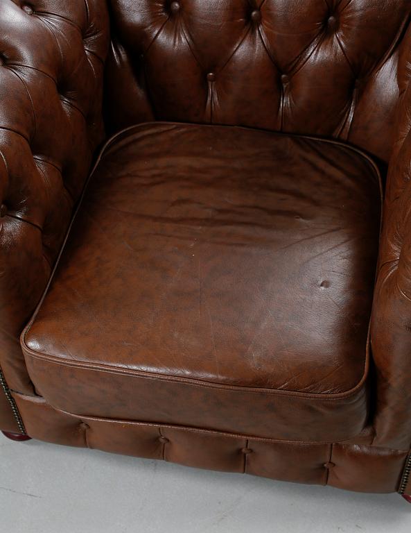 Two armchairs from the second half fo the 20th century.