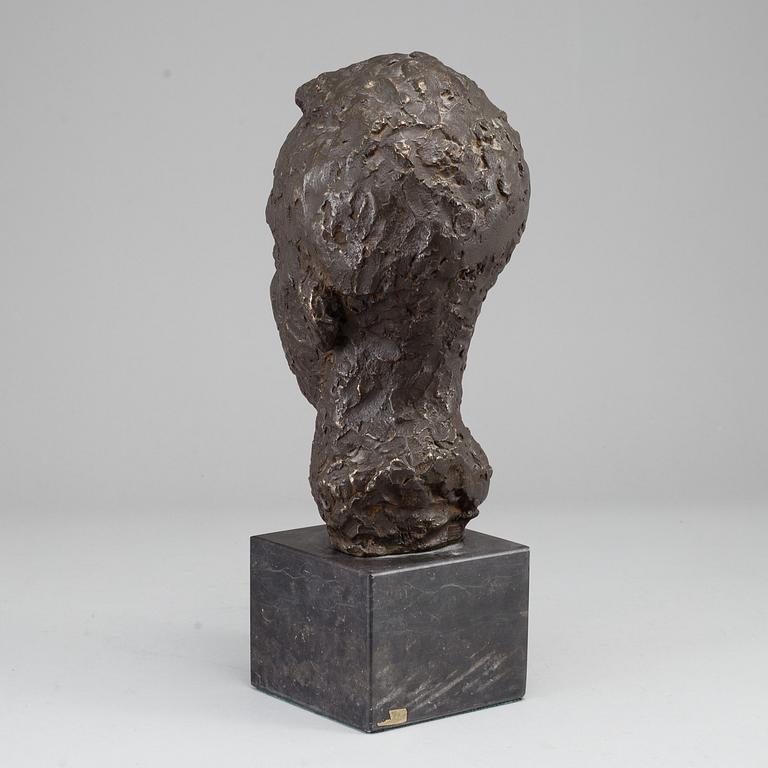 NINNAN SANTESSON, Bronze head, sugned, foundry mark.