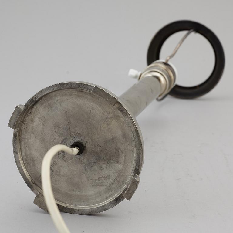 A 1920's Swedish Grace table lamp by GAB.