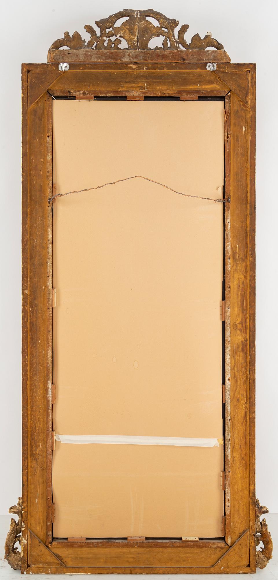 A late 19th century mirror.