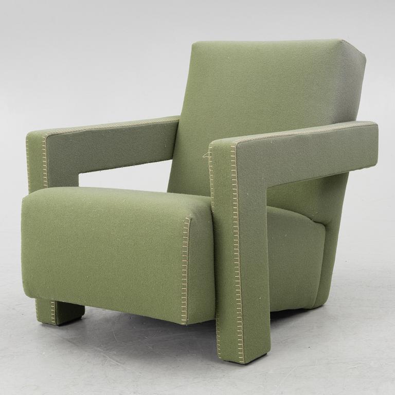 Gerrit Rietveld, fåtölj, "637 Utrecht Limited Edition", Cassina, Italien.