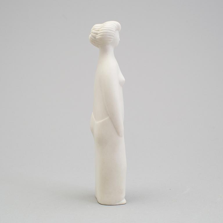 STIG LINDBERG, a parian figurine, Gustavsberg 1970s.