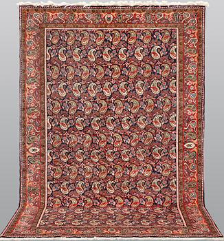 Rug, old Bidjar, approx. 205 x 133 cm.